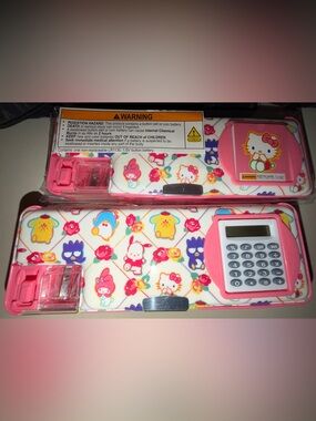 Studio Oh! Hello Kitty & friends Dual Compartment Pencil Case